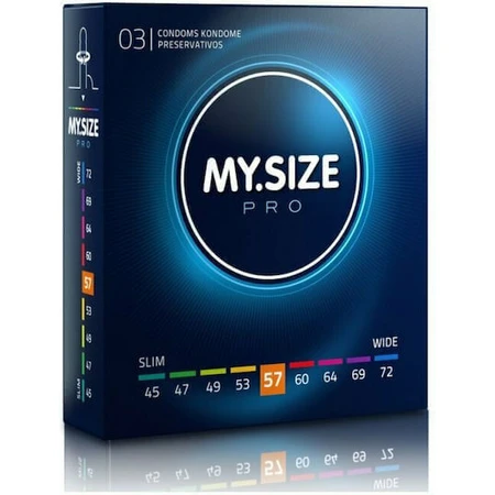 My Size Prezervative Pro 57мм 3шт 3шт: ціни та характеристики