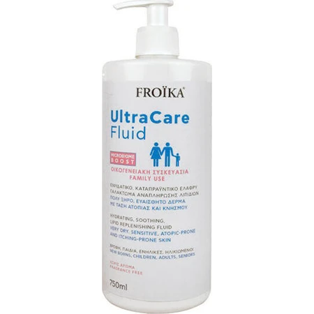 Зволожуючий лосьйон для тіла Froika Ultra Care Fluid для атопічної шкіри 750мл: ціни та характеристики