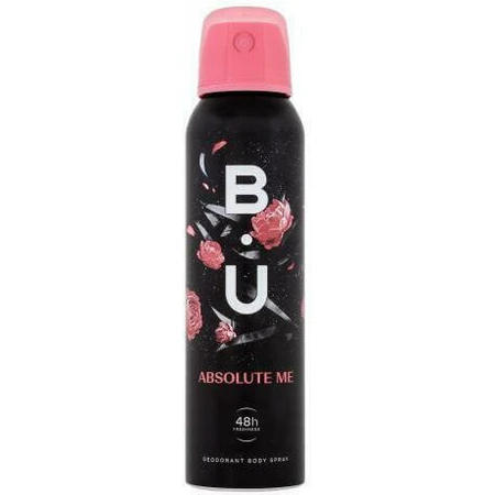 B.U. Absolute Me 48h Дезодорант-спрей для тіла 48h Дезодорант-спрей для тіла 150мл: ціни та характеристики