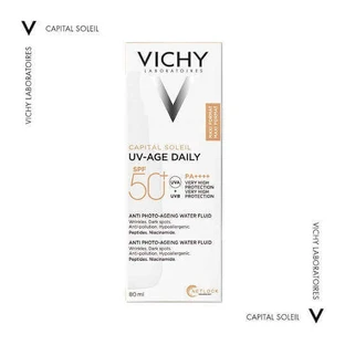 Vichy Capital Soleil UV-Age Денний сонцезахисний крем для обличчя SPF50+ 80мл