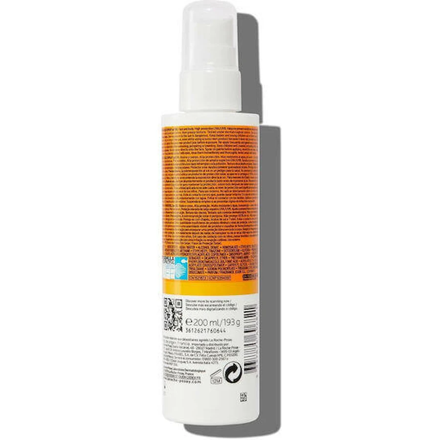 La Roche Posay Anthelios Invisible Anthelios Invisible Водостійкий сонцезахисний лосьйон для тіла SPF30 Спрей 200 мл: ціни та характеристики