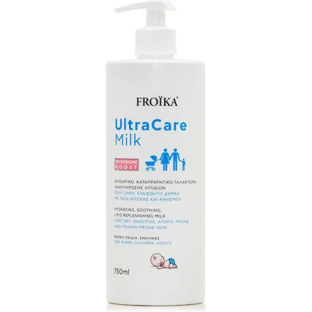 Froika Ultra Care Milk Зволожуючий лосьйон для тіла для атопічної шкіри 750мл: ціни та характеристики