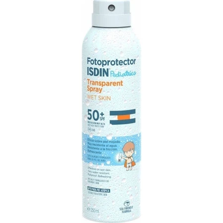 Isdin Фотозахисний водостійкий дитячий сонцезахисний крем-спрей SPF50 250мл: ціни та характеристики