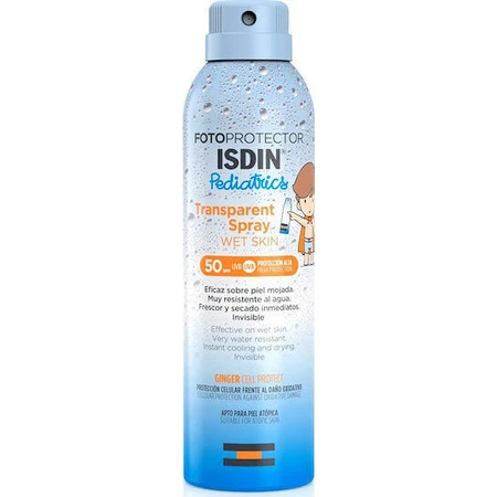 Isdin Фотозахисний водостійкий дитячий сонцезахисний крем-спрей SPF50 250мл: ціни та характеристики
