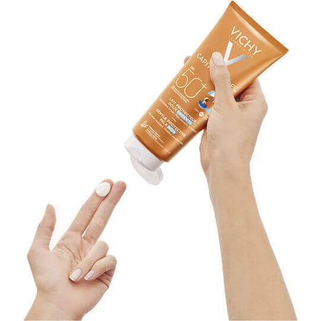 Vichy Ideal Soleil Водостійкий дитячий сонцезахисний крем-емульсія SPF50 300 мл: ціни та характеристики