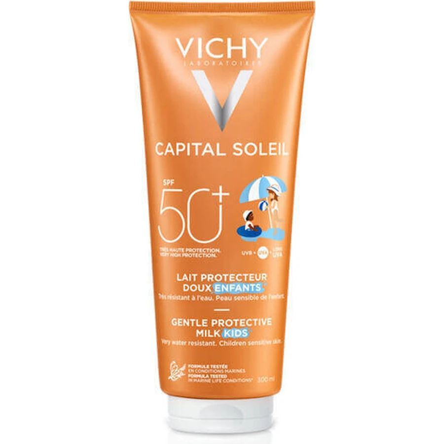 Vichy Ideal Soleil Водостійкий дитячий сонцезахисний крем-емульсія SPF50 300 мл: ціни та характеристики