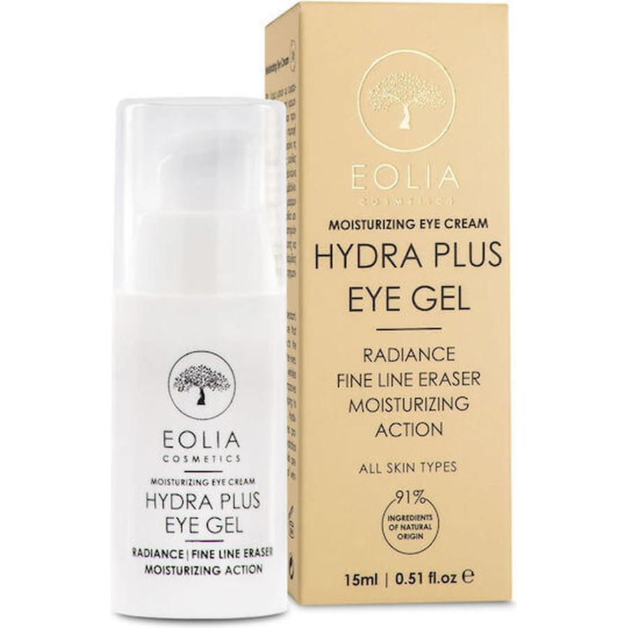 Eolia Cosmetics Hydra Plus Увлажняющий и антивозрастной крем-гель для век с гиалуроновой кислотой 15 мл: цены и характеристики