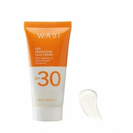 Сонцезахисні засоби Wabi Beauty Прозорий крем для обличчя SPF30 50 мл: ціни та характеристики
