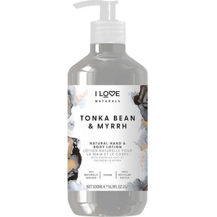 I Love Cosmetics Tonka Bean & Myrrh Увлажняющий лосьон для тела для чувствительной кожи 500 мл