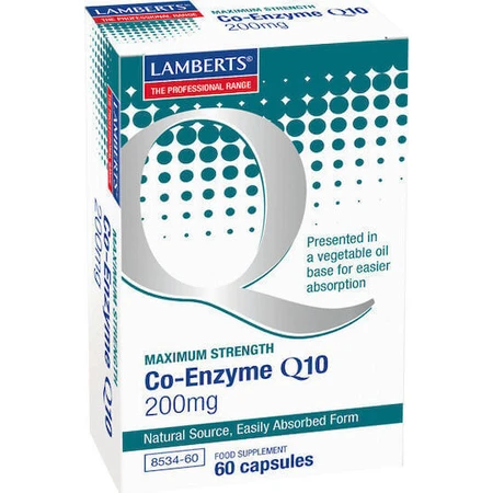 Lamberts Ко-фермент Q10 200мг 200мг 60 капс.: ціни та характеристики