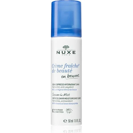 Nuxe Creme Fraiche de Beaute en Brume Light 24 Hour Moisturizing Зволожуючий крем для обличчя 50 мл: ціни та характеристики