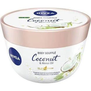 Nivea Мусс для тела Увлажняющий мусс для тела с ароматом кокоса для сухой кожи 200 мл