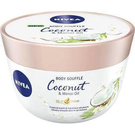 Nivea Мусс для тела Увлажняющий мусс для тела с ароматом кокоса для сухой кожи 200 мл: цены и характеристики