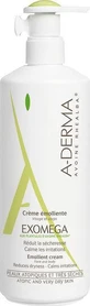 A-Derma Exomega Exomega Control Emollient Cream Увлажняющий регенерирующий крем для атопичной кожи 400 мл