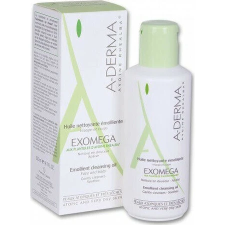 A-Derma Exomega Олія для очищення тіла, що підходить для атопічної шкіри 200 мл: ціни та характеристики