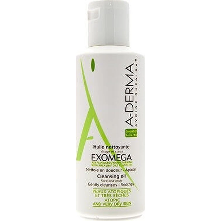 A-Derma Exomega Олія для очищення тіла, що підходить для атопічної шкіри 200 мл: ціни та характеристики