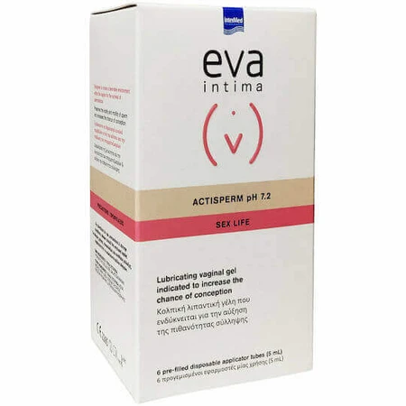 InterMed Eva Actisperm Actisperm Sex Life pH 7.2 Gel 30ml 6oz: цены и характеристики