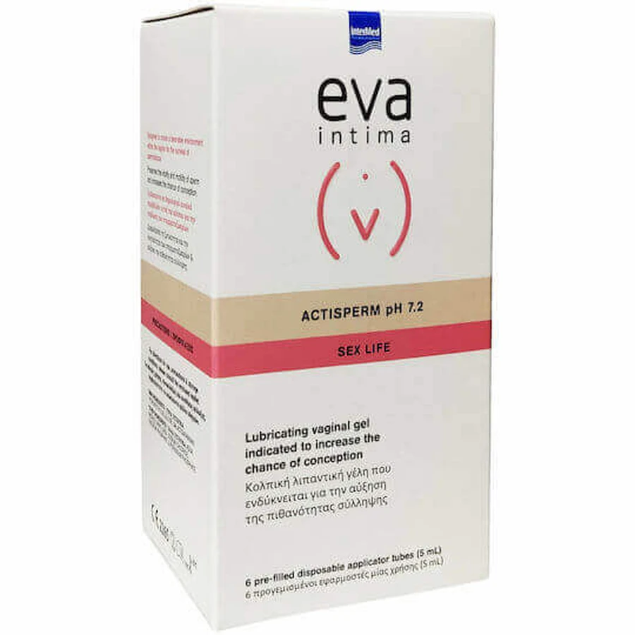 InterMed Eva Actisperm Actisperm Sex Life pH 7.2 Gel 30ml 6oz: цены и характеристики