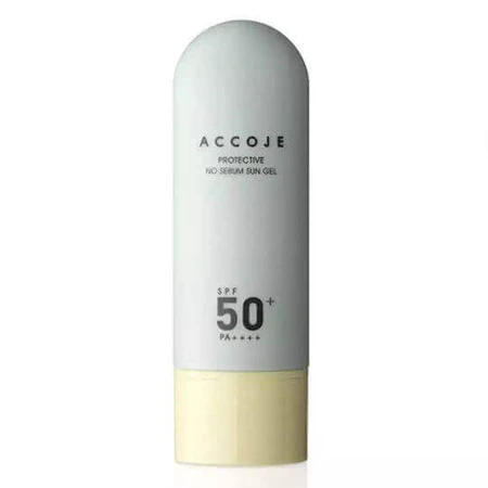 Мінеральний сонцезахисний гель для обличчя Accoje SPF50 50мл: ціни та характеристики