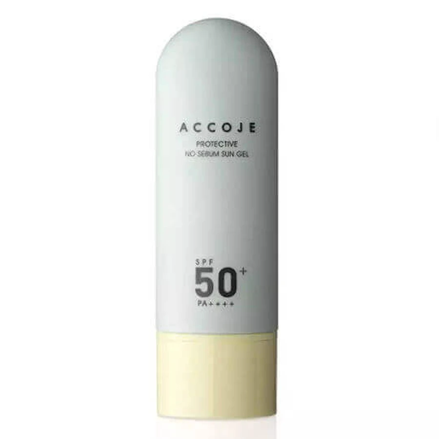 Мінеральний сонцезахисний гель для обличчя Accoje SPF50 50мл: ціни та характеристики