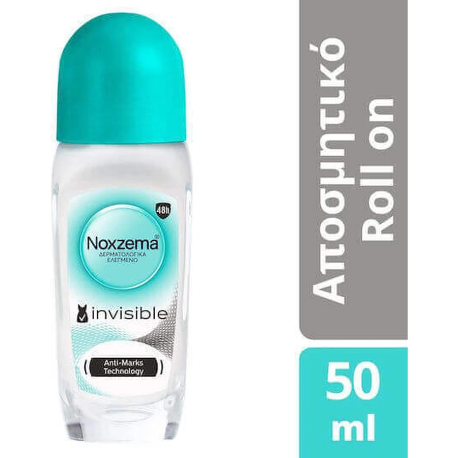 Дезодорант-антиперспірант Noxzema Invisible Her Антиперспірант 48 год Roll-On 50мл: ціни та характеристики