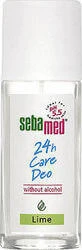 Дезодорант-спрей Sebamed Sensitive Skin Lime 24H Дезодорант-спрей 24H Дезодорант без алюмінію 75мл