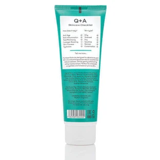Q+A Natural Skincare Ніацинамід Ніацинамід Ніжний відлущуючий очищуючий гель для обличчя 125 мл