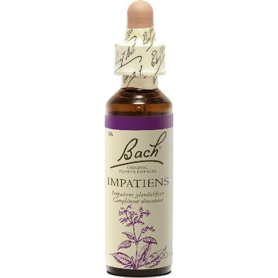 Краплі квіткової есенції Bach Impatiens 20 мл: ціни та характеристики
