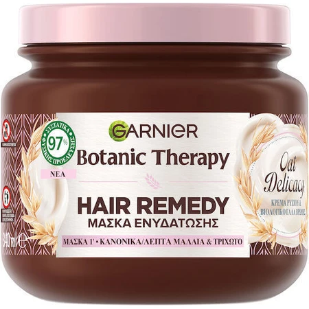Garnier Botanic Therapy Маска для волосся проти неслухняного волосся з вівсяними делікатесами 340 мл: ціни та характеристики