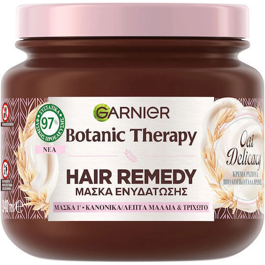 Garnier Botanic Therapy Маска для волосся проти неслухняного волосся з вівсяними делікатесами 340 мл: ціни та характеристики