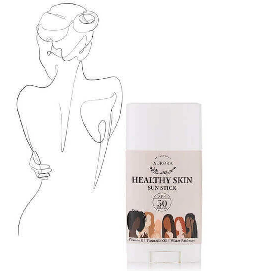 Aurora Natural Healthy Skin Face Sunscreen Stick SPF50 40ml: цены и характеристики