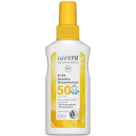 Lavera Водостойкий детский солнцезащитный крем-эмульсия SPF50 100 мл: цены и характеристики