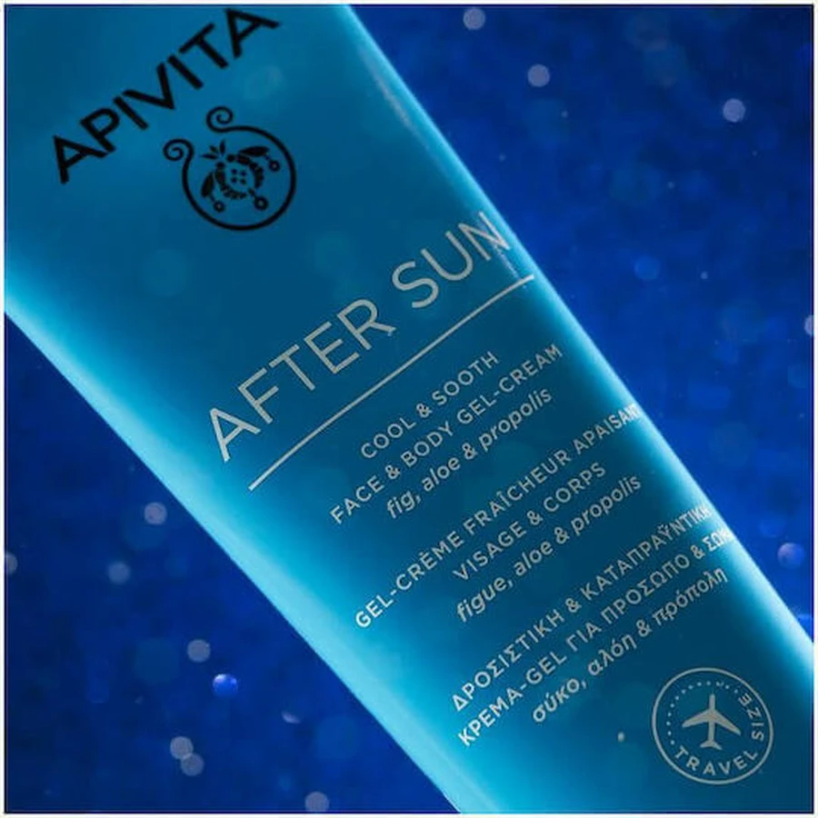 Apivita Cool & Sooth After Beach Гель для лица и тела с алоэ вера 200 мл: цены и характеристики