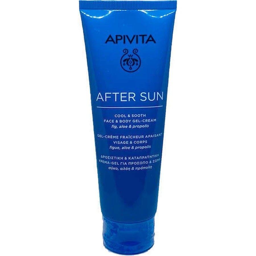 Apivita Cool & Sooth After Beach Гель для лица и тела с алоэ вера 200 мл: цены и характеристики