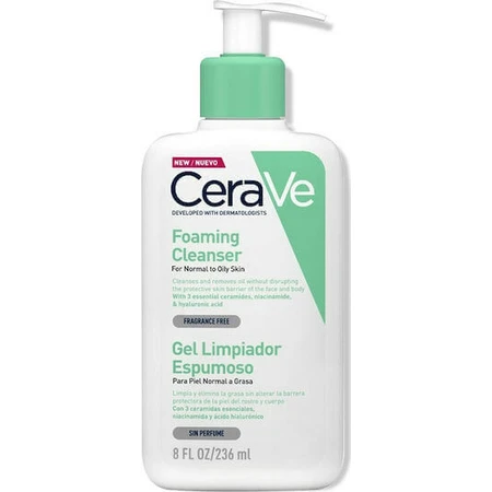 CeraVe Пінний очищуючий гель для обличчя 236 мл: ціни та характеристики