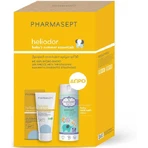 Pharmasept Геліодор Геліодор Водостійкий дитячий сонцезахисний крем для обличчя та тіла емульсія SPF50 100мл та дитяча м'яка ванна 250мл 526255: ціни та характеристики