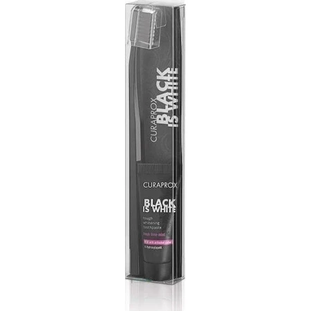 Curaprox Black Is White Отбеливающая зубная паста 8 мл: цены и характеристики
