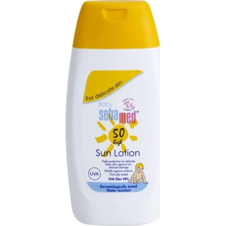 Sebamed Водостійкий дитячий сонцезахисний крем-емульсія SPF50 200 мл: ціни та характеристики
