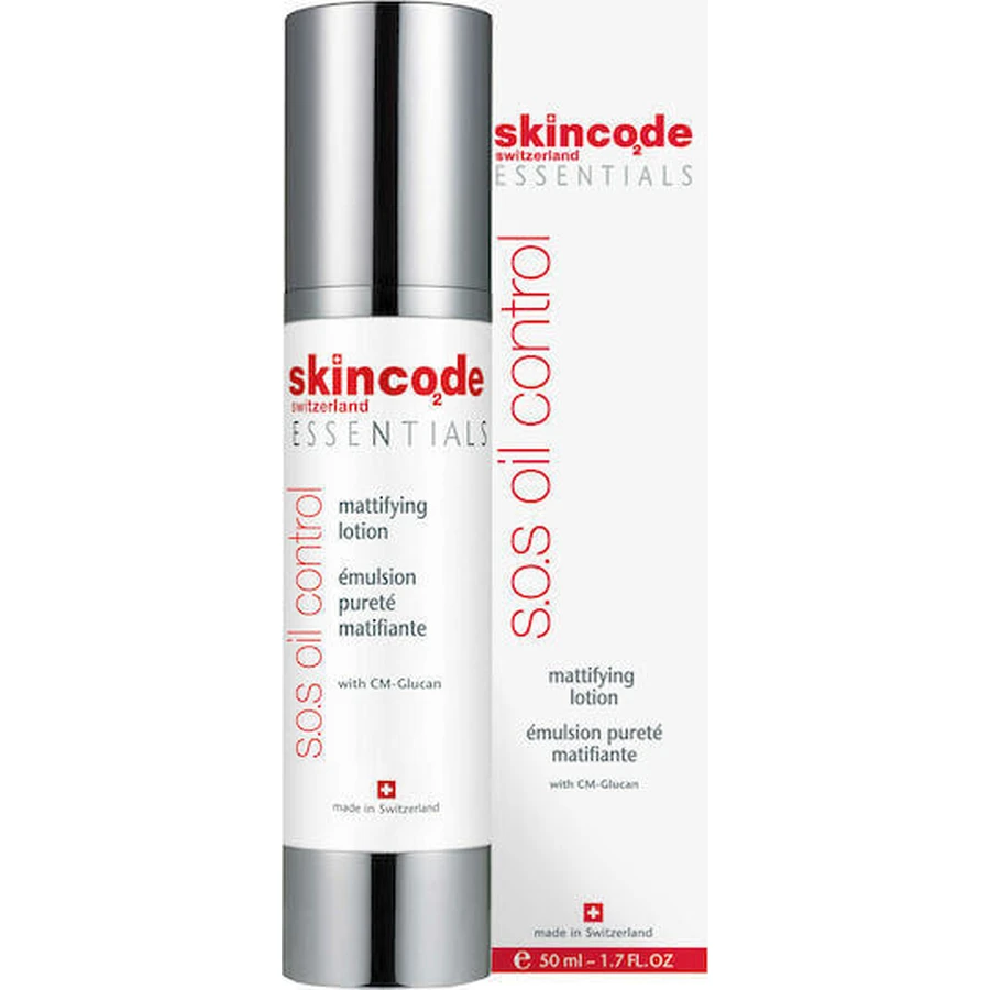 Skincode Essentials S.O.S Oil Control Fluid Moisturising Дневной увлажняющий крем для лица против несовершенств с витамином С 50 мл: цены и характеристики