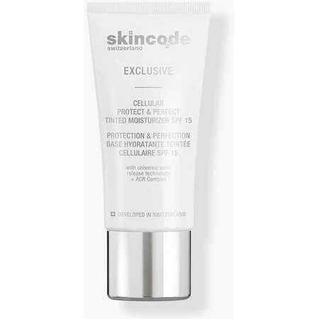 Skincode Exclusive Cellular Protect & Perfect Cellular Protect & Perfect Увлажняющий и антивозрастной тонирующий дневной крем с SPF15 30 мл: цены и характеристики