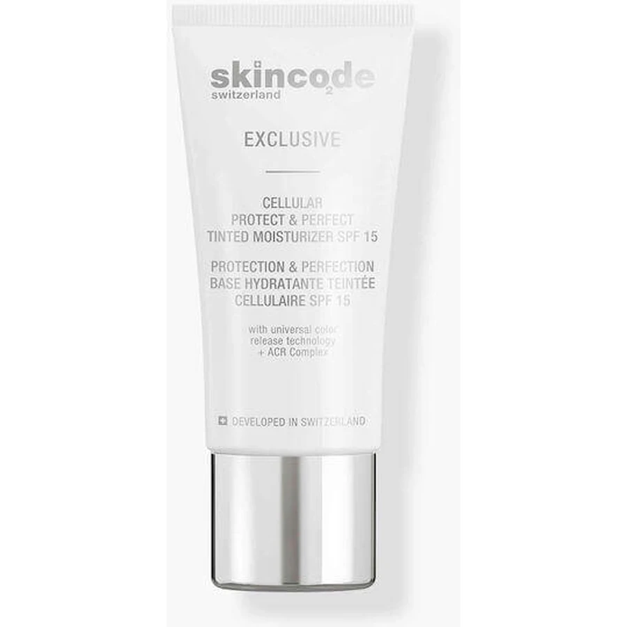 Skincode Exclusive Cellular Protect & Perfect Cellular Protect & Perfect Увлажняющий и антивозрастной тонирующий дневной крем с SPF15 30 мл: цены и характеристики