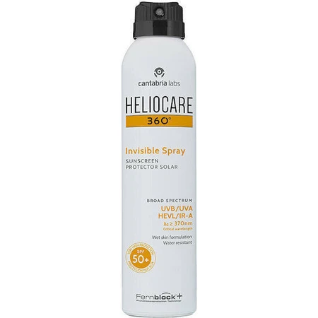 Heliocare 360° Невидимий сонцезахисний лосьйон для тіла SPF50 Спрей 200мл: ціни та характеристики