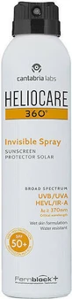 Heliocare 360° Невидимий сонцезахисний лосьйон для тіла SPF50 Спрей 200мл