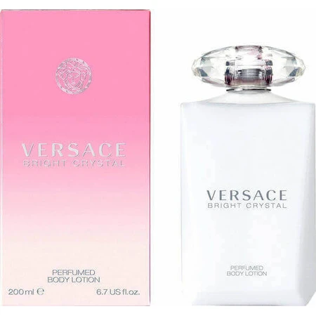 Versace Bright Crystal Зволожуючий лосьйон для тіла для всіх типів шкіри 200 мл: ціни та характеристики