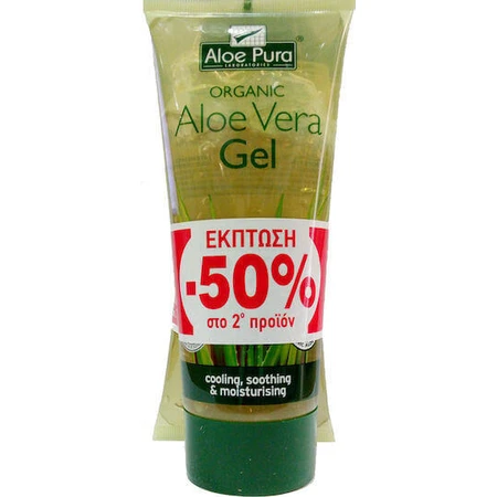 Optima Naturals Aloe Vera Aloe Vera Увлажняющий регенерирующий гель с алоэ вера для сухой/очень сухой и чувствительной кожи 200 мл: цены и характеристики