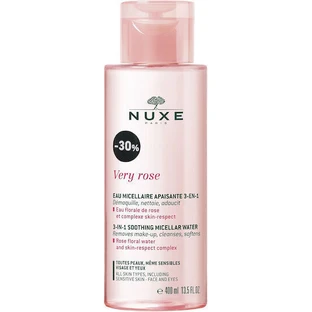 Nuxe Very Rose Мицеллярная вода для снятия макияжа с лица и глаз 400 мл