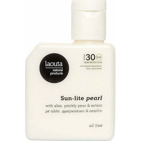 Laouta Natural Products Sun-lite Pearl Солнцезащитный крем для лица SPF30 50 мл: цены и характеристики