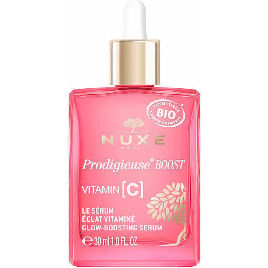 Nuxe PB Glow Boosting Увлажняющий и антивозрастной бустер для лица с витамином С и гиалуроновой кислотой для детоксикации и осветления 30 мл: цены и характеристики