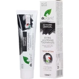 Dr.Organic Extra Whitening Charcoal Відбілююча зубна паста з активованим вугіллям 100мл