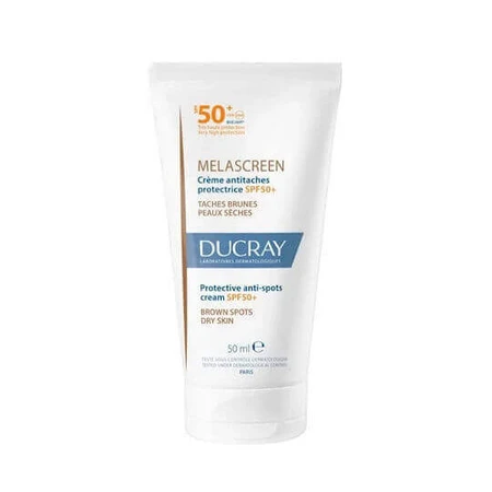 Ducray Melascreen Водостойкий солнцезащитный крем для лица SPF50 50 мл: цены и характеристики